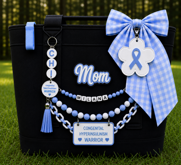 Custom Beaded Tote Bag | Personalized Keepsake Tote